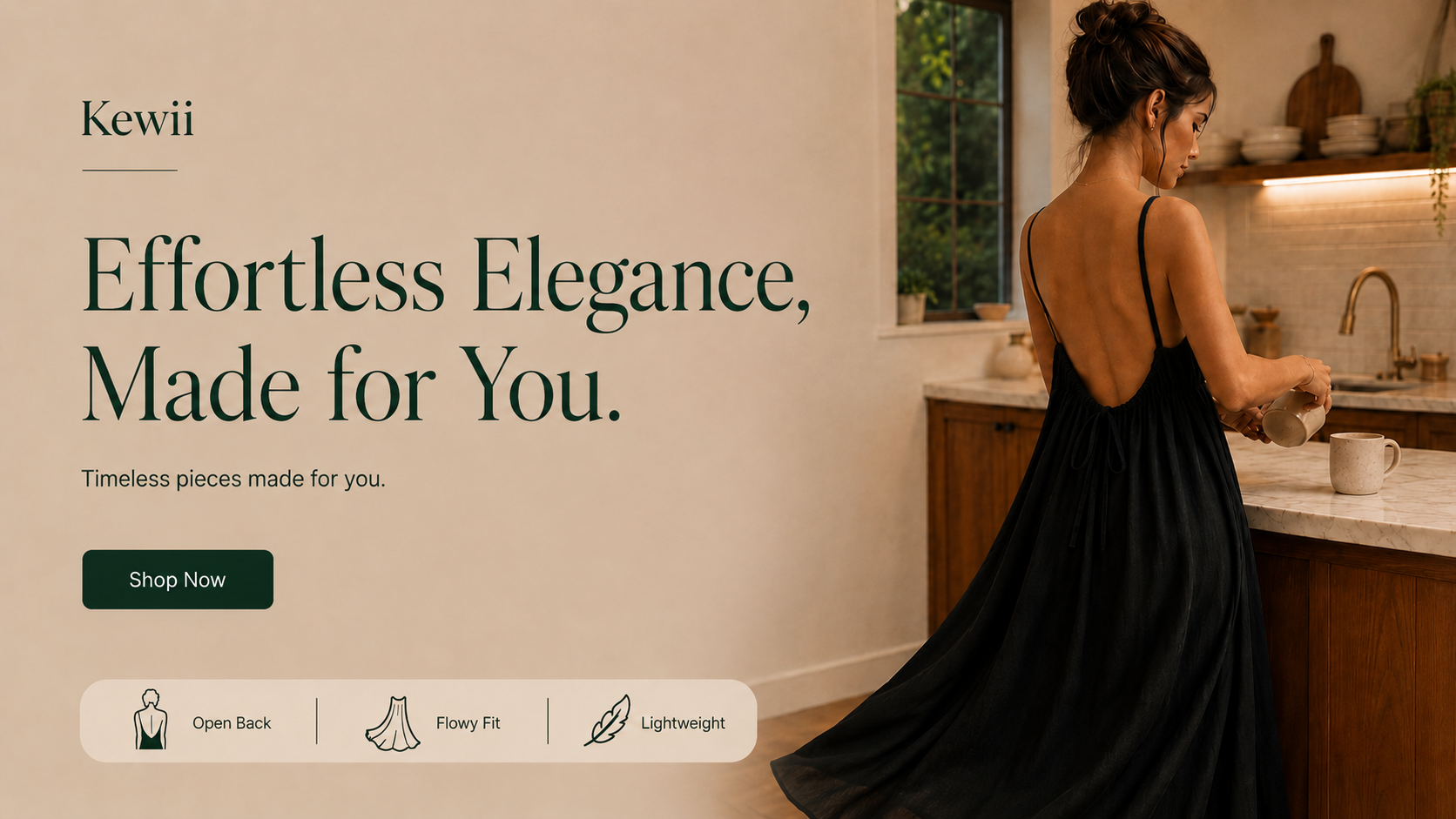 Backless Dress