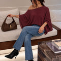 Oversized Poncho Top | بونشو أوفر سايز